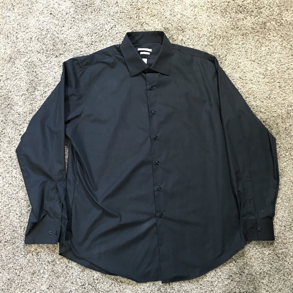 Men's Black Dress Shirt